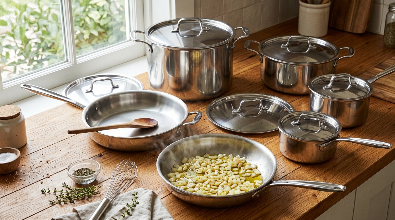 Best Stainless Steel Cookware Sets 2026 — KitchenDesk