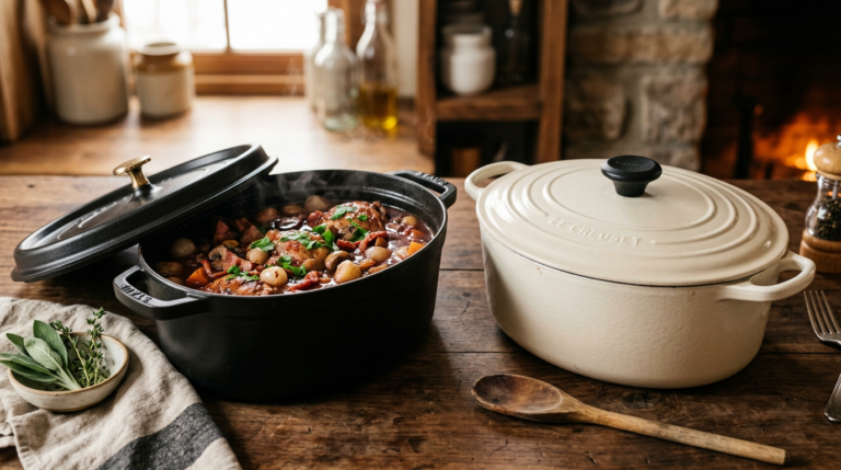 Staub vs Le Creuset Dutch Oven (2024) — KitchenDesk
