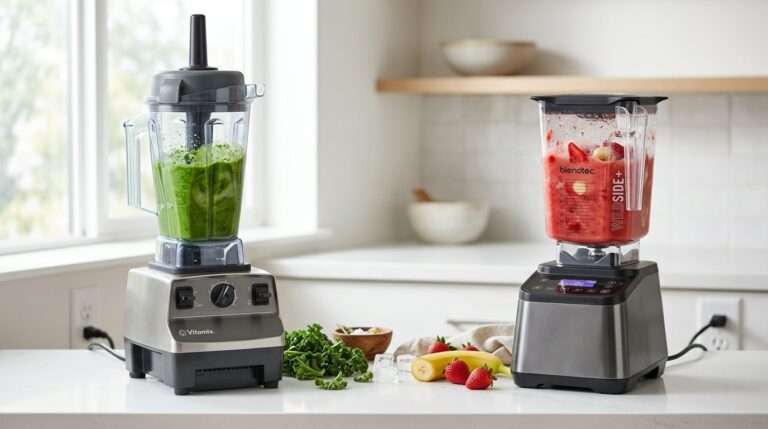 Vitamix 5200 vs Blendtec Total Classic: Which Wins? — KitchenDesk