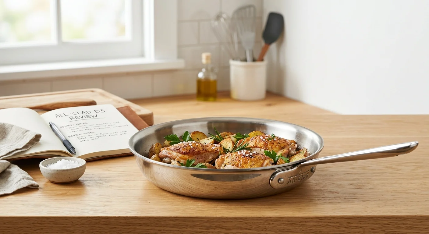 all clad d3 stainless steel skillet review - image 1