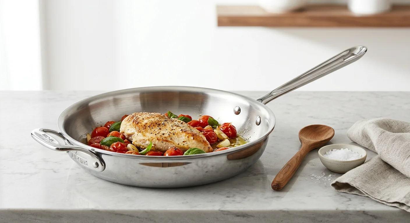 all clad d3 stainless steel skillet review - image 1