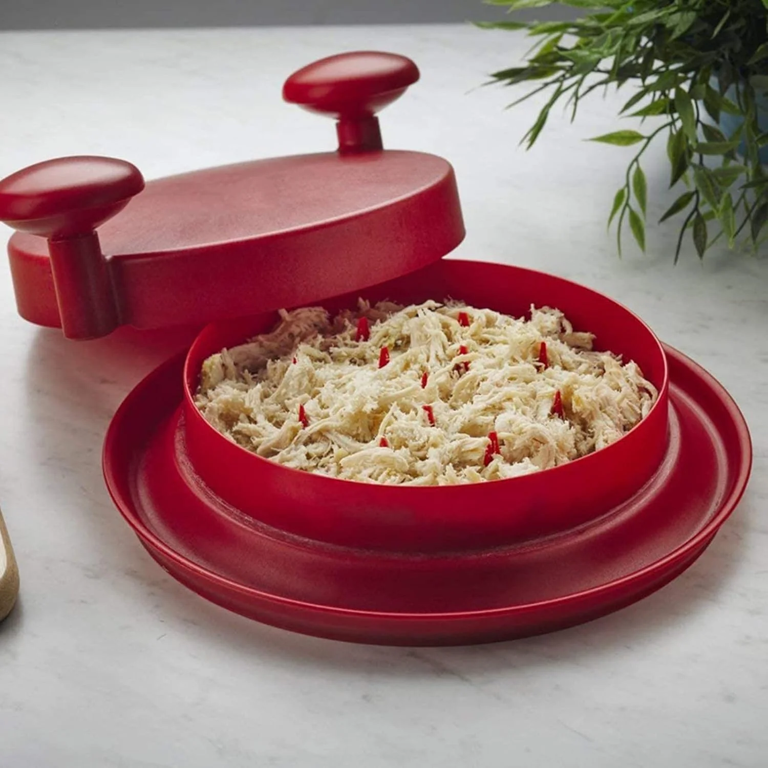 CHSSIH Meat Shredder (Red One-Piece B09MN745TR) (detail 1)