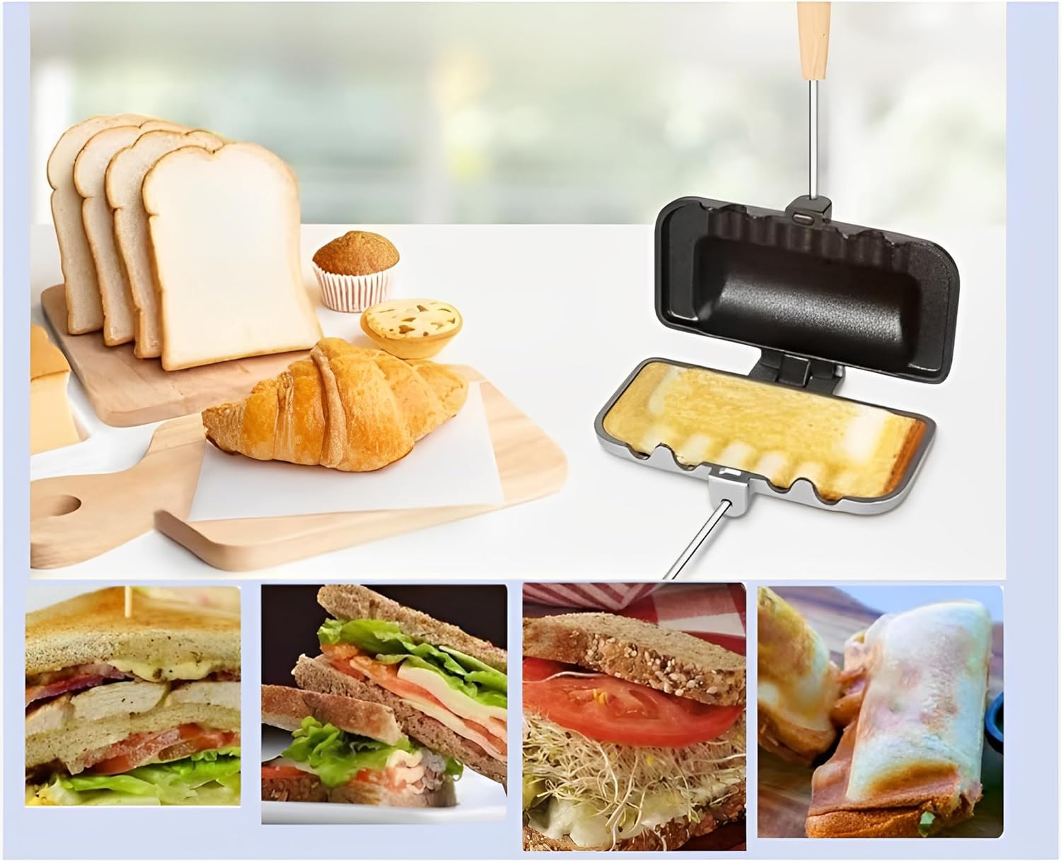 Generic 4w1h Sandwich Maker (ASIN B0CRHMH41Y) (detail 1)