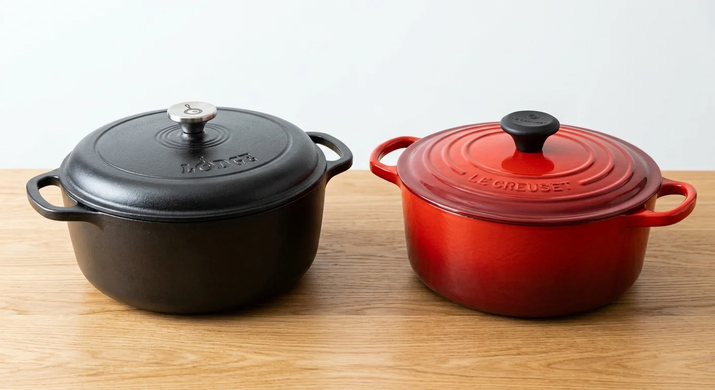 lodge vs le creuset dutch oven - image 1