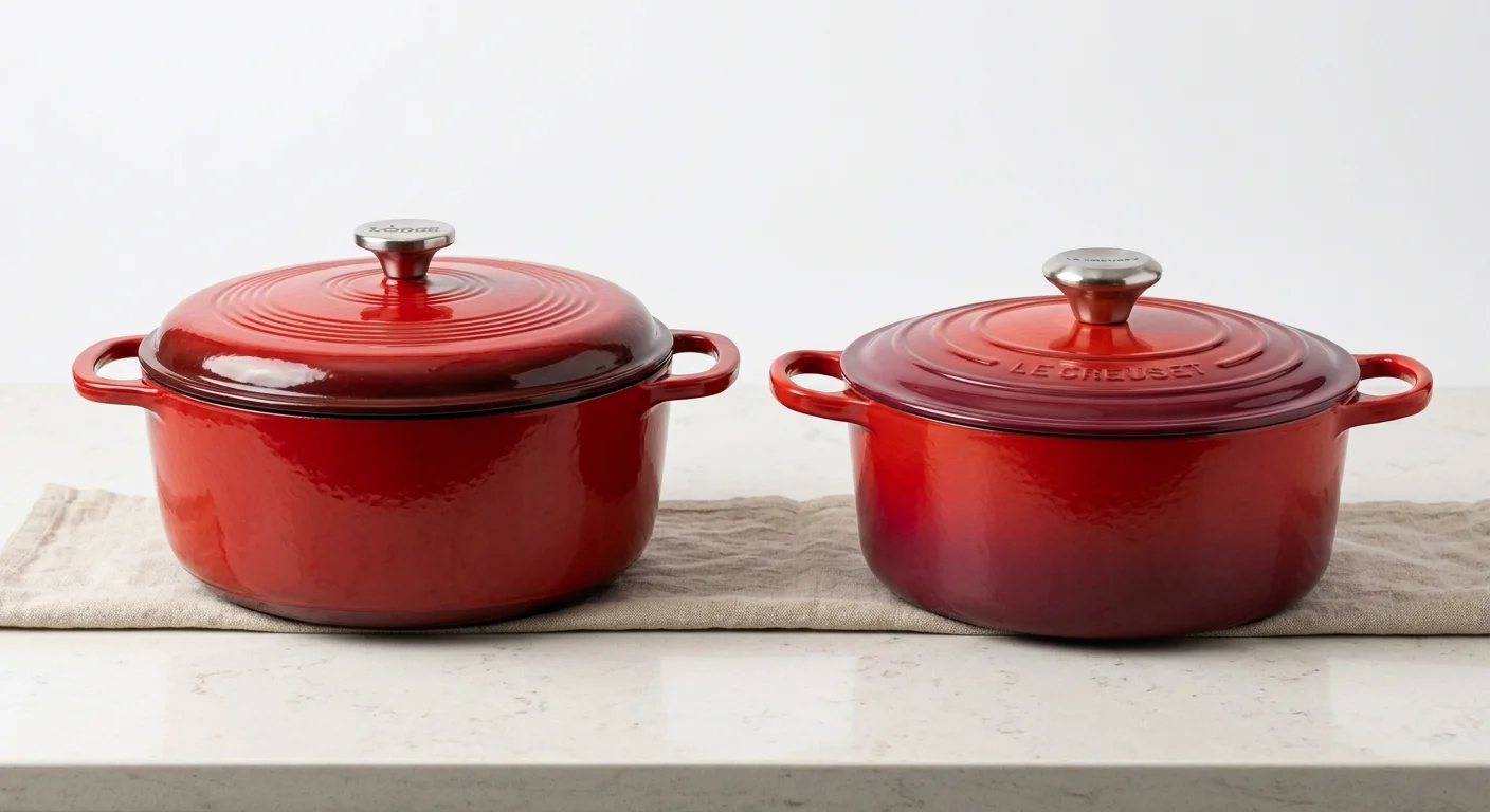 lodge vs le creuset dutch oven - image 1