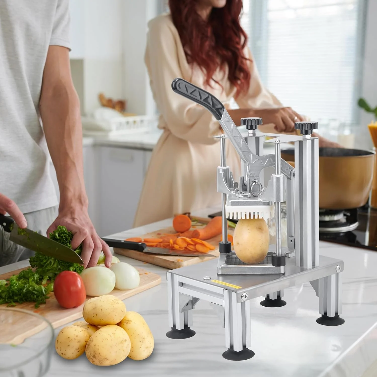 RISMANOR Commercial French Fries Cutter (detail 2)