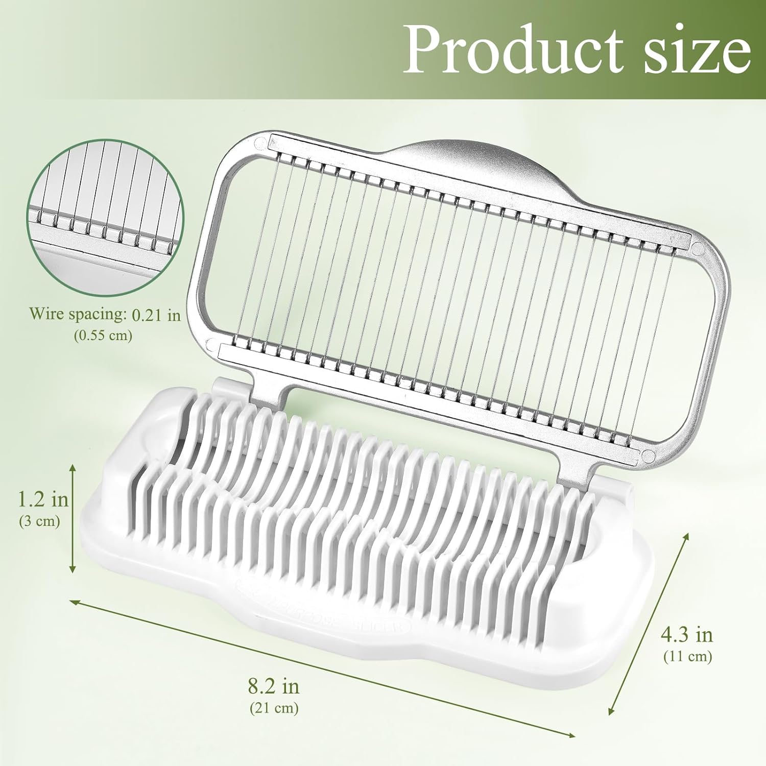 YFYTL Larger Egg Slicer (ASIN B0CKBLDW7V Part No SLICER-3) (detail 4)