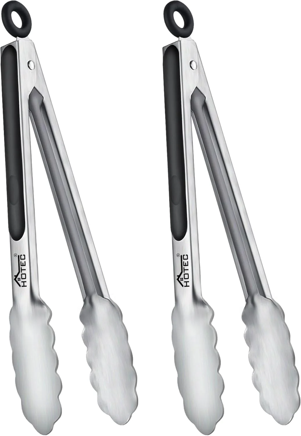 Hotec Stainless Steel Kitchen Tongs (hero)