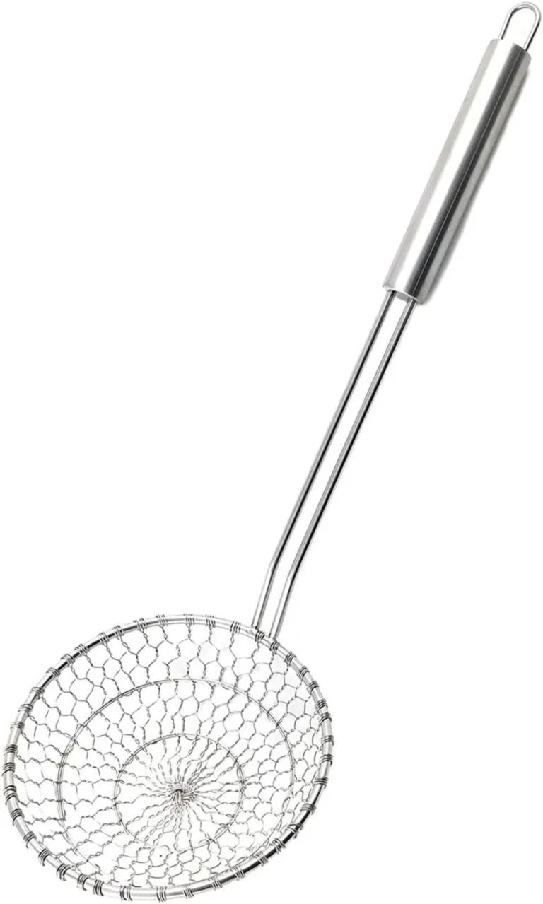 KAYCROWN Asian Kitchen Stainless Steel Spider Strainer (hero)