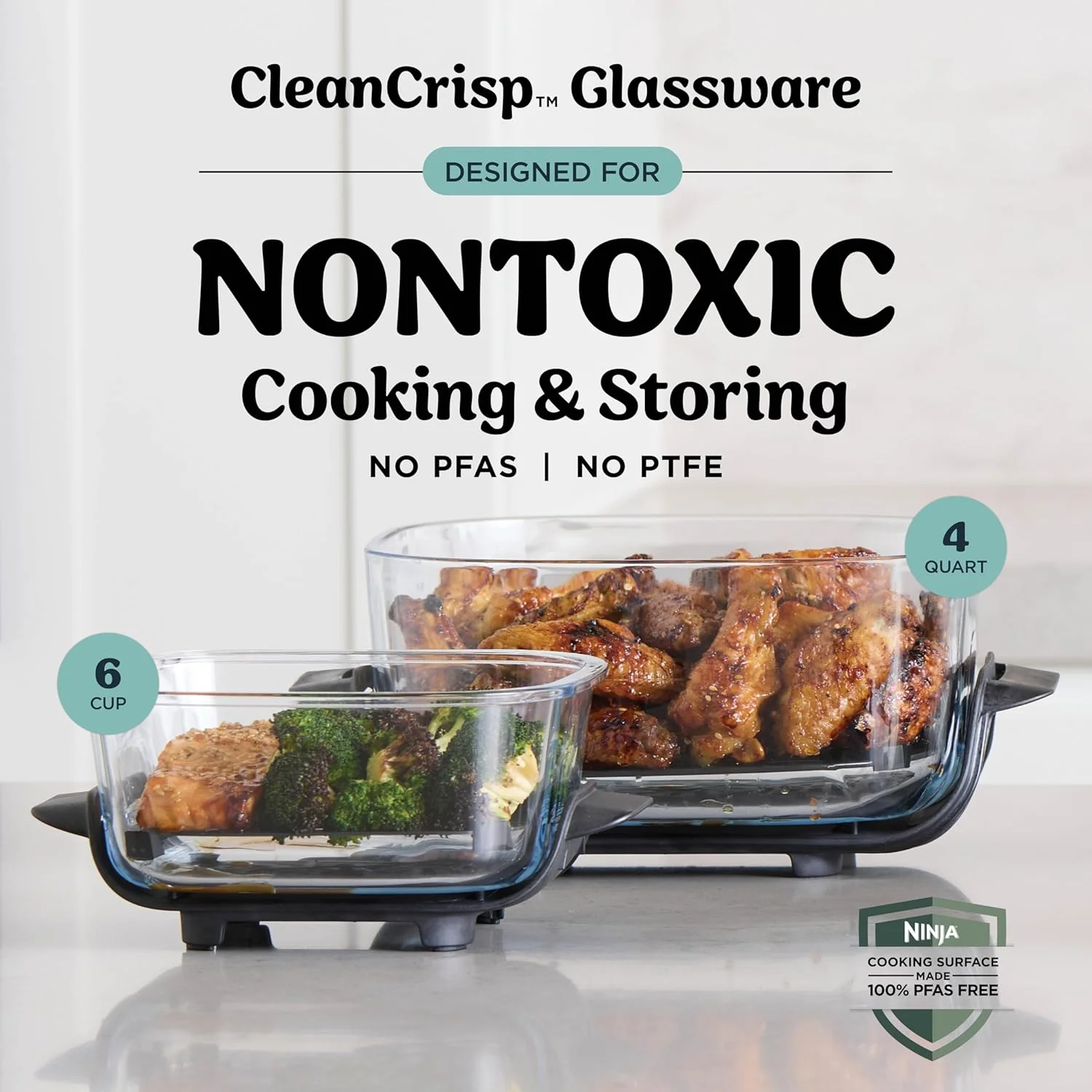 Ninja Crispi 4-in-1 Glass Air Fryer (detail 3)