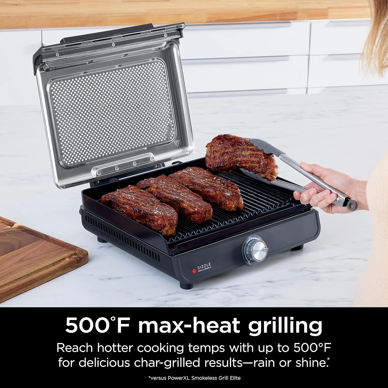 Ninja Sizzle Indoor Grill and Griddle (detail 2)