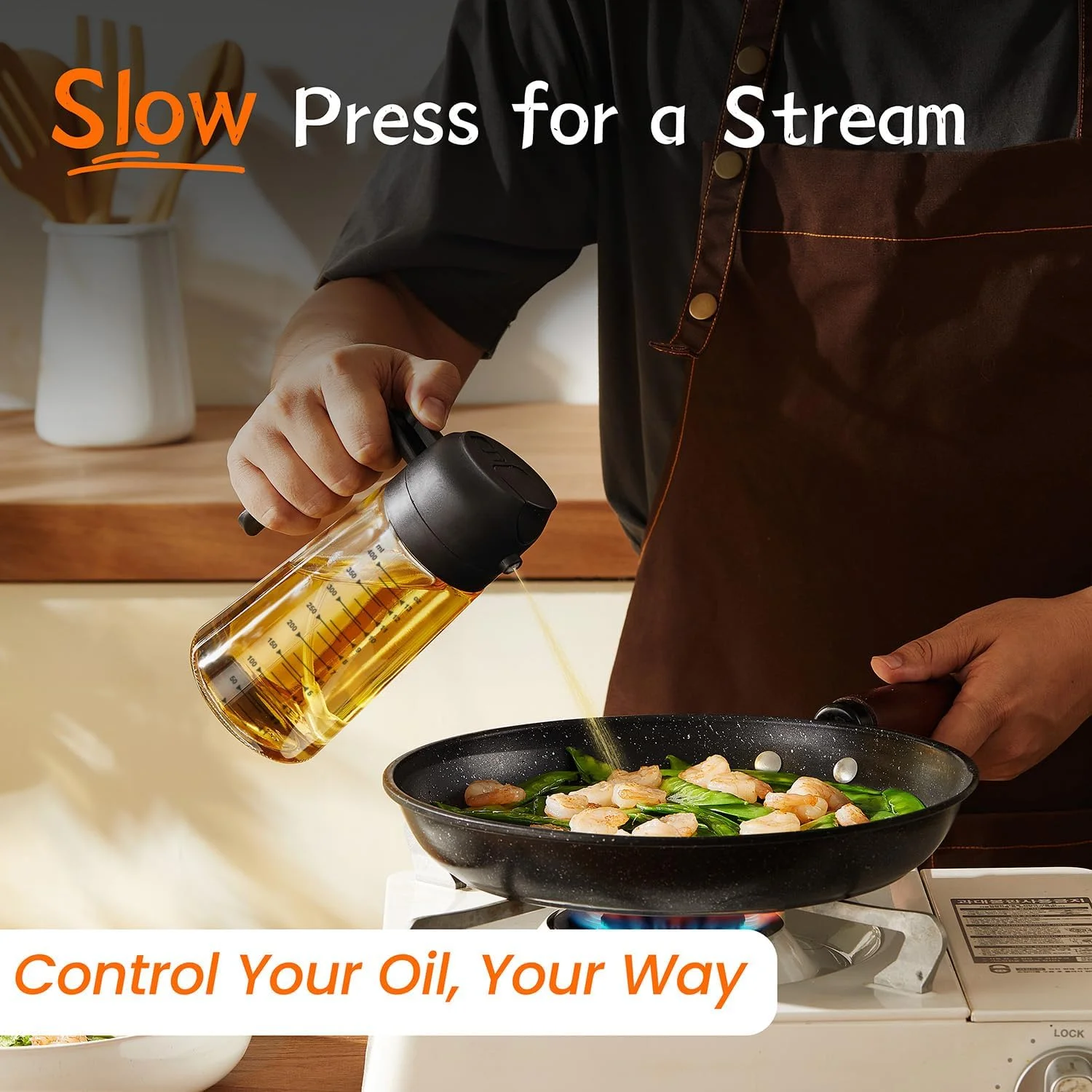 TrendPlain Glass Olive Oil Sprayer (detail 2)