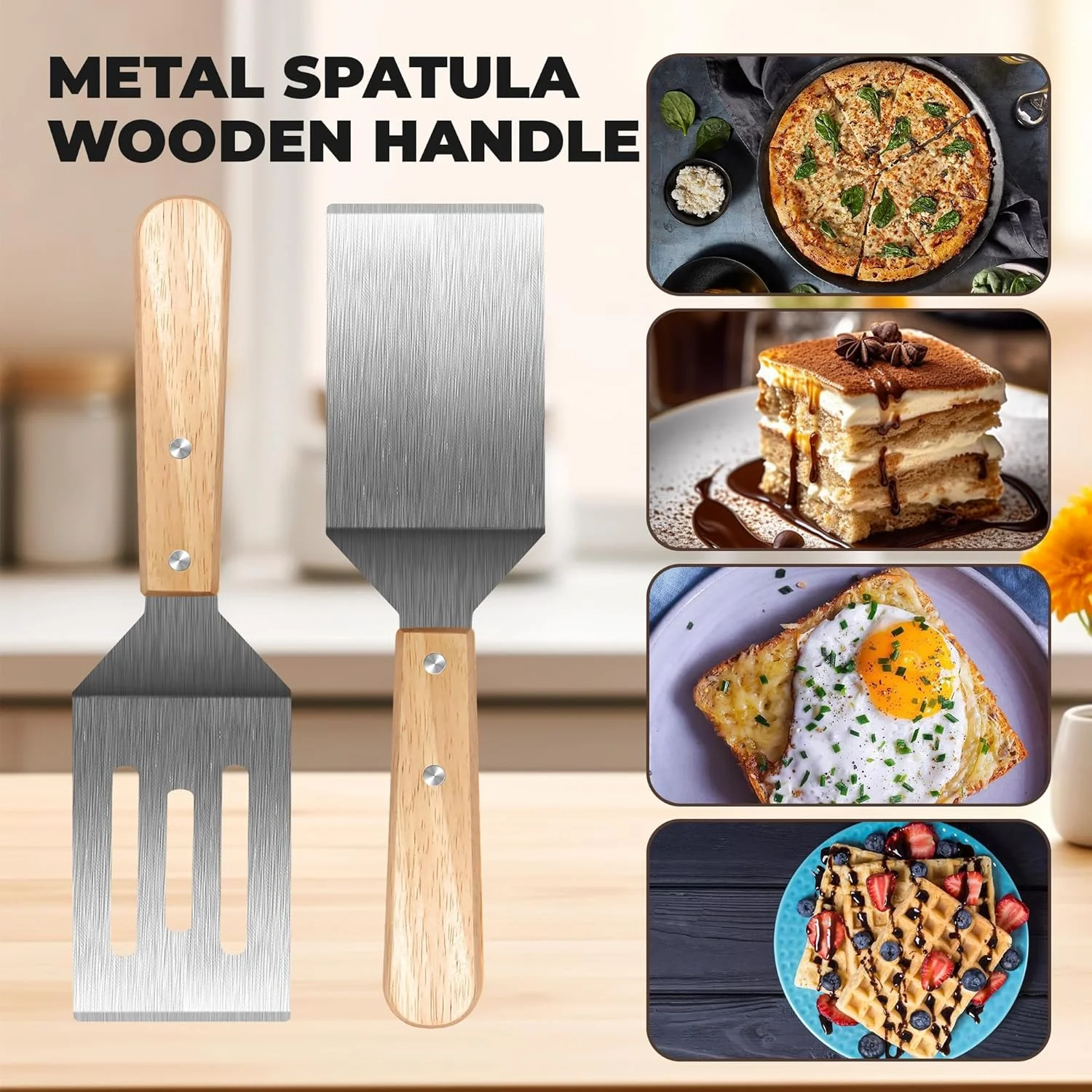 volikos Stainless Steel Spatula Set (detail 3)